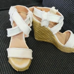 STEVE MADDEN WEDGE SANDALS SZ8